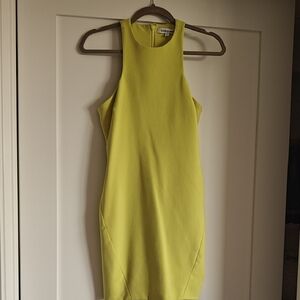 Elizabeth and James Vibrant Yellow Mini Dress